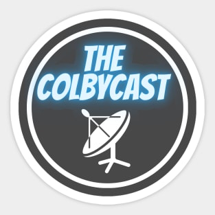 The ColbyCast Double-Sided Sticker